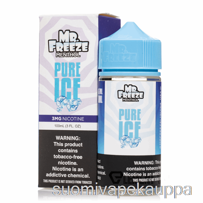 Vape Nesteet Puhdasta Jäätä - Mr Freeze - 100ml 0mg